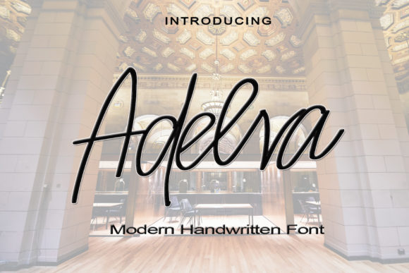 Adelva: Elevating Modern Design with Elegant Script
