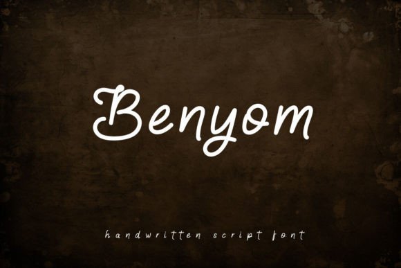 Benyom: Elevate Your Designs with Handwritten Charm