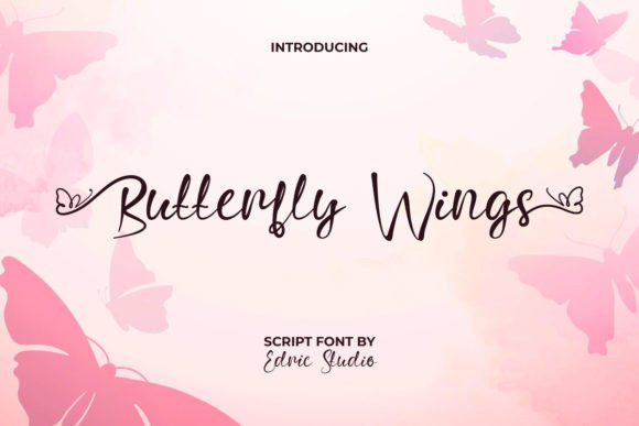 Butterfly Wings: A Typeface for Elegant Branding