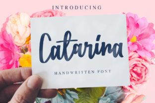 Catarina: The Handwritten Script for Elegant Design