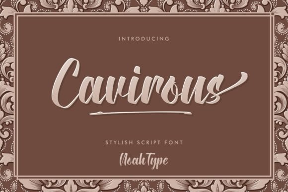 Cavirous: A Stylish Script Font for Modern Design