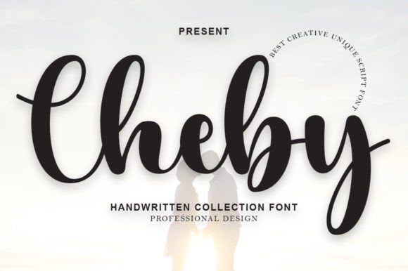 Cheby: Elevating Design with Script Font Elegance