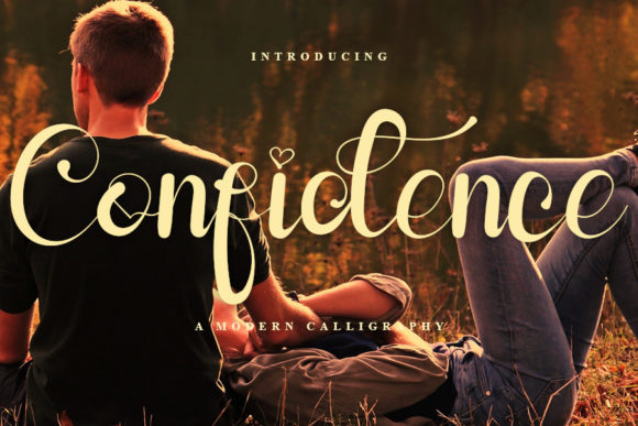 Confidence: A Refined Script Font for Modern Design