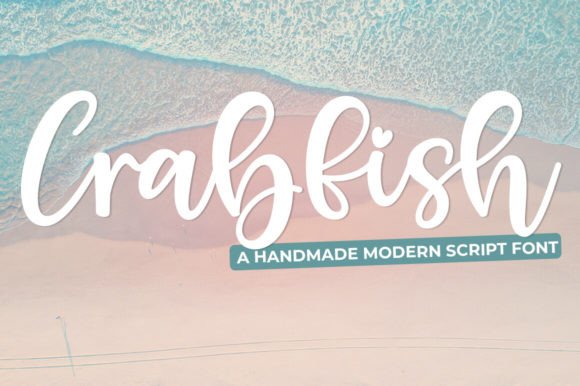 Crabfish Script: Elevating Modern Typography with Elegant Swashes