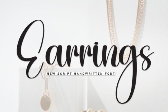 Earrings: A Stylish Script for Elegant Design