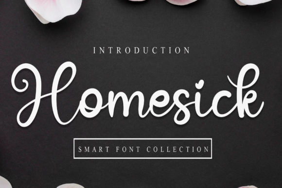 Homesick: A Magical Script Font for Elegant Design