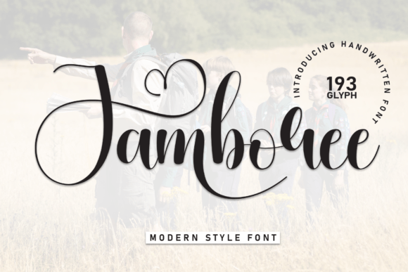 Jamboree: Elevate Your Designs with Elegant Script Typography