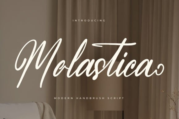 Molastica: The Modern Handbrush Script for Luxury Design