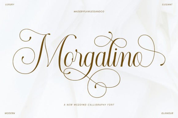 Morgalino: Elevating Design with Elegant Script Typography