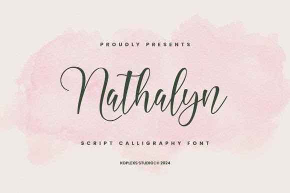 Nathalyn: Elevating Design with Script Calligraphy