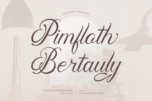 Pimfloth Bartauly: Elevating Your Design with Elegant Script