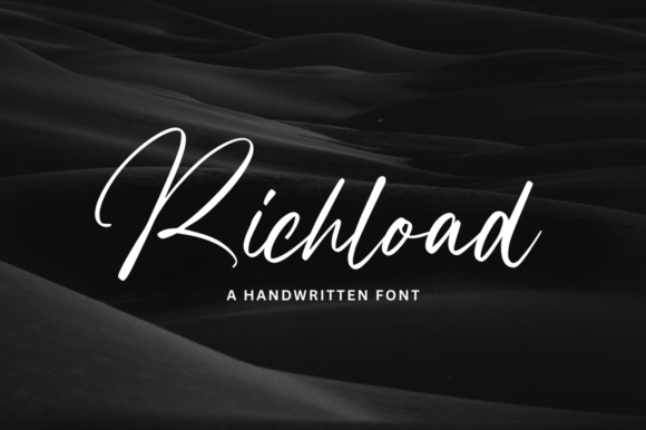 Richload: Elevate Designs with Signature Script Typography