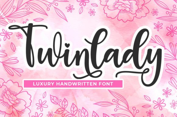 Twinlady: Modern Calligraphy for Impactful Design