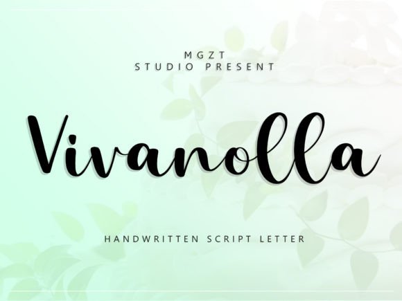 Vivanolla: The Script Font for Elegant Design