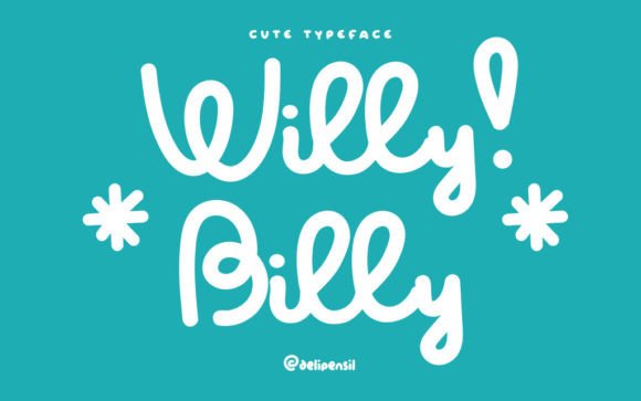 Willybilly: A Whimsical Typeface for Modern Design